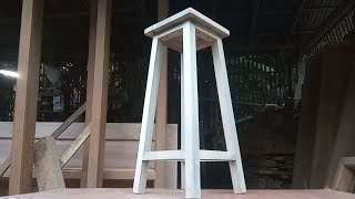 Cara membuat kursi barkursi kafehafidz kayuwoodworkingtukang kayu [upl. by Sikorski]