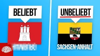 Das sind die beliebtesten und unbeliebtesten Bundesländer in Deutschland [upl. by Mollie]