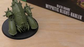 Death Guard Myphitic BlightHauler Review WH40K [upl. by Pinter]