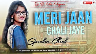 Dj Sarzen Speaker Check  Meri Jaan Chali Jaye Dj Remix  Dj Bs Mix Nagpuri [upl. by Lecirg]