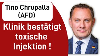 Tino Chrupalla  Klinik bestätigt toxische Injektion [upl. by Yzmar]