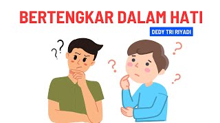 BERTENGKAR DALAM HATI  LIRIK DEDY TRI RIYADI  AI DISURUH DANGDUTAN LAGI HASILNYA BIKIN KAGET [upl. by Corry284]