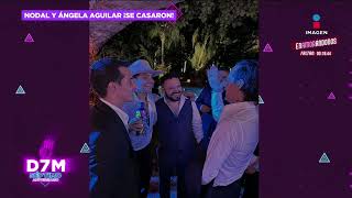 Marc Anthony Rommel Pacheco y más en la BODA de Ángela Aguilar y Nodal  De Primera Mano [upl. by Kwarteng]