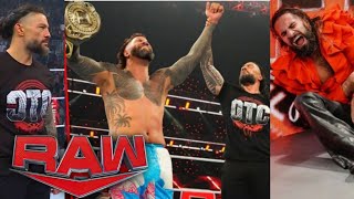 WWE Raw October 28 2024 Full Show Highlights  Roman Reigns and Usos On Raw [upl. by Zischke]