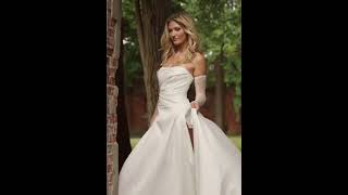 Pia Wedding Dress Style 4158 by Morilee AmandaLinas [upl. by Oelak643]