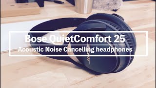 BOSE ノイズキャンセリングヘッドフォンQC25 購入Review [upl. by Marie825]