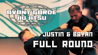 AVANT GARDE JIU JITSU JUSTIN amp BRYAN FULL ROUND [upl. by Ardnauq]