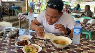 Tinolang Isda with Kinilaw na Talong amp Beef Steak [upl. by Yadsnil978]