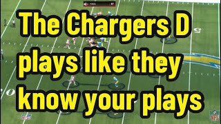 The Chargers defense plays like they know your plays [upl. by Ayeki]