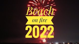 Beach on fire 2022  CavallinoTreporti [upl. by Clie]