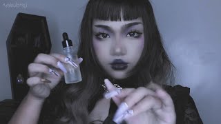 ASMR POV you won a relaxation treatment package but its a purple cult trap 😈💜 [upl. by Dorri]