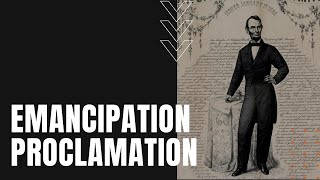 What is the Emancipation Proclamation Abraham Lincolns 100day Ultimatum [upl. by Aredna509]