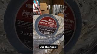 Use this mastic tape for HVAC [upl. by Zsa Zsa796]