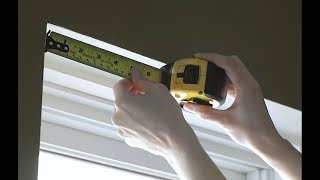 DIY  How to install window blinds [upl. by Nosirrag]