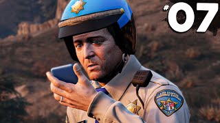 GTA 5 PS5  Part 7  POLICE DUTY [upl. by Nosna]