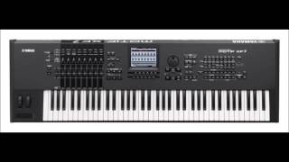 Yamaha Motif XF7  KOTO  Visitors [upl. by Reilamag]