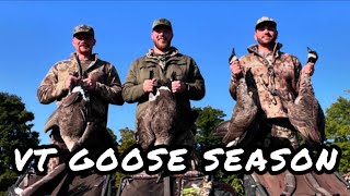 VT EARLY Season Goose Hunt [upl. by Eelyme]