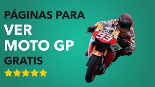 Páginas para VER MOTO GP GRATIS 🏍️ [upl. by Angrist]