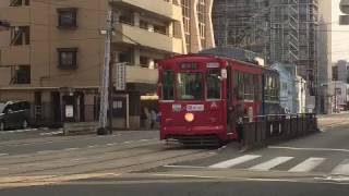 熊本市電 コロッケさんの車内放送 [upl. by Yared]