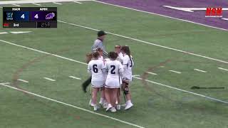 Womens Lacrosse Amherst vs Hamilton Highlights 3523 [upl. by Hafeenah889]