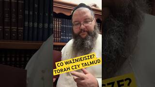 Co jest ważniejsze Talmud czy Torah chasydzi żydzi judaizm terazjużwiesz [upl. by Nofpets450]