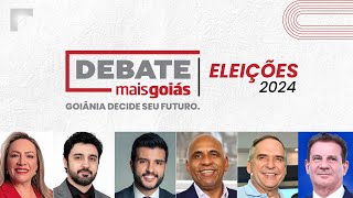 Debate Mais Goiás com candidatos a Prefeito de Goiânia Eleições 2024 [upl. by Luz]