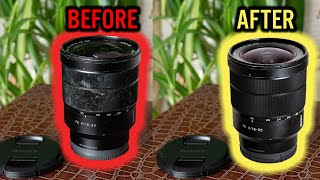 Repainting my Sony Zeiss Lens [upl. by Freberg198]