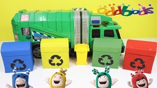 Oddbods Recycling Truck Learn To Recycle [upl. by Attenna]