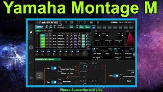 Yamaha Montage M  Demo  ESP Expanded Softsynth Plugin  VST [upl. by Evin]