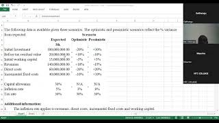 Scenario Analysis and Cost Estimation Video 1 [upl. by Erastes113]