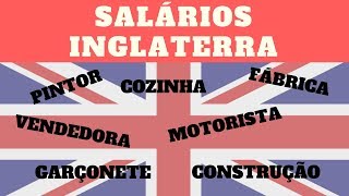 SALÁRIOS E PROFISSÕES NA INGLATERRA [upl. by Uzzial]