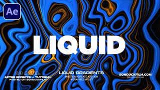 Top 3 Liquid Gradient Animated Backgrounds in After Effects [upl. by Egon80]