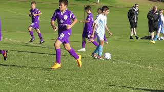 Perth Glory vs Ellenbrook United FC U13 Cup First Half [upl. by Suk]