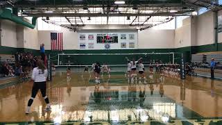 Grayslake North High School vs Grayslake Central High School 20220908 Match 1 2nd Set [upl. by Nwad813]