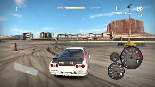 NFS Shift 2 Drifting 4WD  Logitech Formula Force EX Wheel [upl. by Aerdnaid]