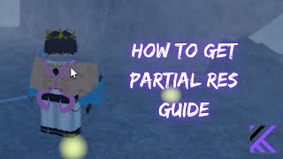 HOW TO GET PARTIAL RES guide Halloween update [upl. by Potter]