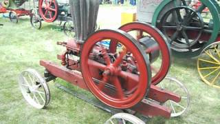 Aermotor 5HP Hit and Miss Gas Engine  21012 Butterfield MN Threshing Bee [upl. by Schellens985]