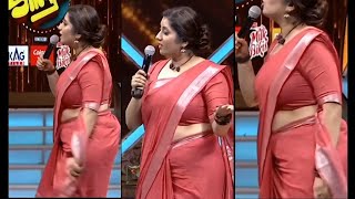 Tamil Serial Actress Latest Saree Iduppu Show [upl. by Patman463]