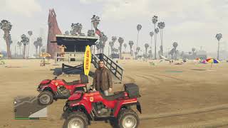 GTA 5 Story Mode  Free Nagasaki Blazer Lifeguard Location [upl. by Aicenek804]