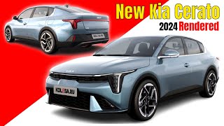 New 2024 Kia Cerato Rendered [upl. by Zola]