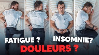 Comment BIEN DORMIR  Voilà LA MEILLEURE position  daprès la SCIENCE [upl. by Buchbinder]