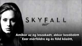 Adele Skyfall magyar felirattal [upl. by Yenahpets631]