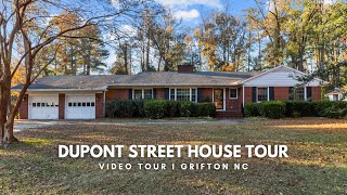 Dupont Street House Tour I Video Tour I GRIFTON NC [upl. by Stempson]