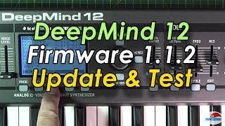 Deepmind 12 Firmware update 112 [upl. by Ranip]