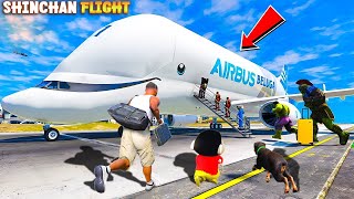 Franklin and Shinchan First Richest Flight Experience In GTA 5   Paradox FTW [upl. by Pierrepont321]