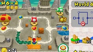 World 6A  Star Coins  New Super Mario Bros DS [upl. by Tija]