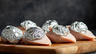 I put a piece of foil in the chicken❗ I have never cooked such delicious chicken before [upl. by Ibed]