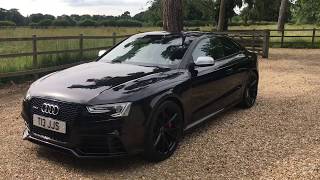 Audi RS5 Black Edition wwwturbocentrecouk [upl. by Peyton]