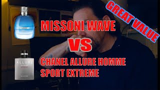 Allure Homme Sport Eau Extreme CHANEL  Missoni Wave  Cheaper Version [upl. by Becker941]