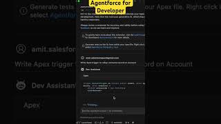 Agentforce for Developer developer coding salesforce [upl. by Everara]